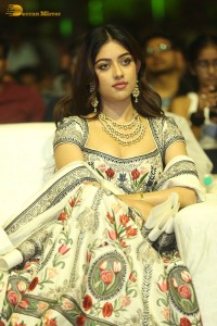 Pre-Release Function of the movie Urvasivo Rakshasivo attended by Allu Sirish, Anu Emmanuel, Allu Aravind and Nandamuri Balakrishna