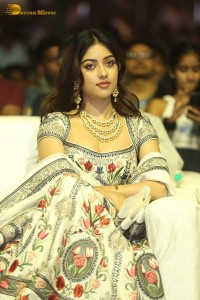Pre-Release Function of the movie Urvasivo Rakshasivo attended by Allu Sirish, Anu Emmanuel, Allu Aravind and Nandamuri Balakrishna