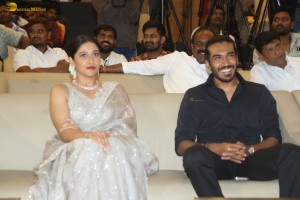 Utsavam Pre-Release Function attended by Dilip Prakash, Regina Cassandra, Brahmanandam, and others