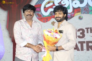 Utsavam Pre-Release Function attended by Dilip Prakash, Regina Cassandra, Brahmanandam, and others