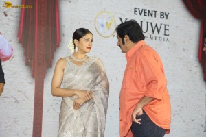 Utsavam Pre-Release Function attended by Dilip Prakash, Regina Cassandra, Brahmanandam, and others