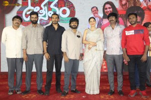 Utsavam Pre-Release Function attended by Dilip Prakash, Regina Cassandra, Brahmanandam, and others