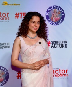 Bollywood movie Uunchai screening attended by Kangana Ranaut, Madhuri Dixit, Rani Mukerji and Isha Koppikar