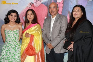 Pictures from the Trailer Launch of the film 'Uunchai' - attended by Anupam Kher, Neena Gupta, Boman Irani and Sarika