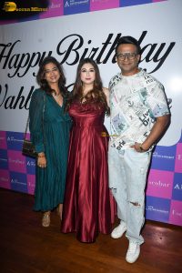 Vahbiz Dorabjee Birthday Party attended by Donal Bisht, Yamini Malhotra, Sudhanshu Pandey, and others