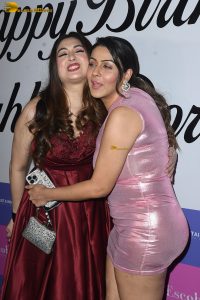 Vahbiz Dorabjee Birthday Party attended by Donal Bisht, Yamini Malhotra, Sudhanshu Pandey, and others