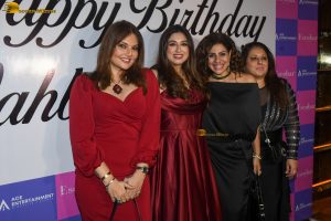 Vahbiz Dorabjee Birthday Party attended by Donal Bisht, Yamini Malhotra, Sudhanshu Pandey, and others