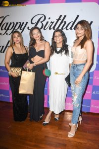 Vahbiz Dorabjee Birthday Party attended by Donal Bisht, Yamini Malhotra, Sudhanshu Pandey, and others
