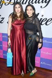 Vahbiz Dorabjee Birthday Party attended by Donal Bisht, Yamini Malhotra, Sudhanshu Pandey, and others
