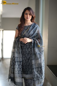 Indian actress Vaishnavi Chaitanya cute in a salwar dress