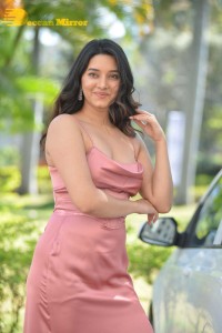 Actress Vaishnavi Patwardhan photoshoot in a Pink Dress