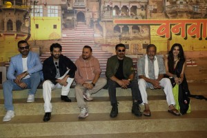 Vanvaas Trailer Launch attended by Sunny Deol, Nana Patekar, Utkarsh Sharma, and Simrat Kaur