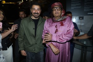 Vanvaas Trailer Launch attended by Sunny Deol, Nana Patekar, Utkarsh Sharma, and Simrat Kaur