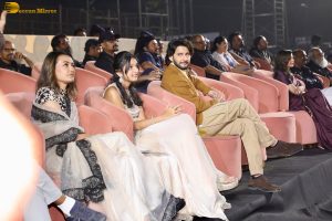 Varanasi title announcement attended by Mahesh Babu, Namrata, Sitara, Prithviraj Sukumaran, and Priyanka Chopra