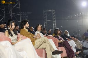 Varanasi title announcement attended by Mahesh Babu, Namrata, Sitara, Prithviraj Sukumaran, and Priyanka Chopra