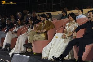 Varanasi title announcement attended by Mahesh Babu, Namrata, Sitara, Prithviraj Sukumaran, and Priyanka Chopra