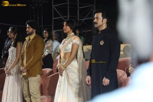 Varanasi title announcement attended by Mahesh Babu, Namrata, Sitara, Prithviraj Sukumaran, and Priyanka Chopra