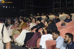 Varanasi title announcement attended by Mahesh Babu, Namrata, Sitara, Prithviraj Sukumaran, and Priyanka Chopra