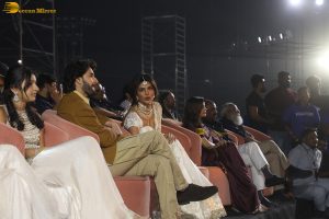 Varanasi title announcement attended by Mahesh Babu, Namrata, Sitara, Prithviraj Sukumaran, and Priyanka Chopra