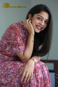 Varsha Bollamma Photoshoot in a Pink Dress