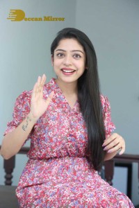 Varsha Bollamma Photoshoot in a Pink Dress