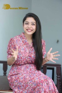 Varsha Bollamma Photoshoot in a Pink Dress
