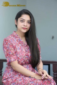 Varsha Bollamma Photoshoot in a Pink Dress