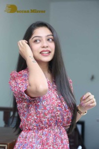 Varsha Bollamma Photoshoot in a Pink Dress