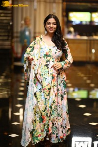 Actress Varsha Bollamma photoshoot in a salwar dress