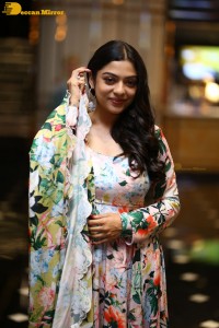 Actress Varsha Bollamma photoshoot in a salwar dress