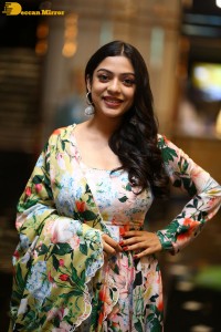 Actress Varsha Bollamma photoshoot in a salwar dress