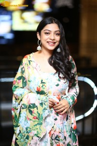 Actress Varsha Bollamma photoshoot in a salwar dress