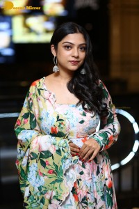 Actress Varsha Bollamma photoshoot in a salwar dress