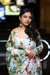 Actress Varsha Bollamma photoshoot in a salwar dress