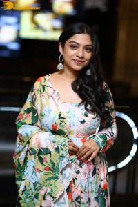 Actress Varsha Bollamma photoshoot in a salwar dress