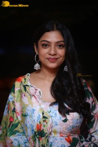 Actress Varsha Bollamma photoshoot in a salwar dress