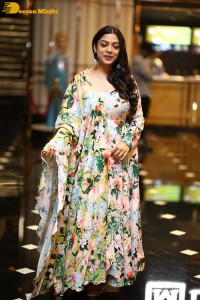 Actress Varsha Bollamma photoshoot in a salwar dress