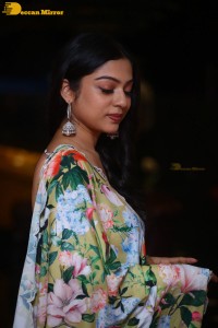 Actress Varsha Bollamma photoshoot in a salwar dress