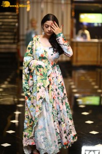 Actress Varsha Bollamma photoshoot in a salwar dress