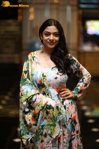 Actress Varsha Bollamma photoshoot in a salwar dress