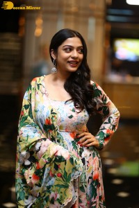 Actress Varsha Bollamma photoshoot in a salwar dress