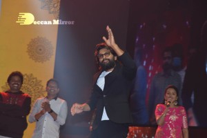 Photos from 'Varudu Kaavalenu’ Pre-Release Event - attended by Naga Shaurya, Ritu Varma, Allu Arjun, Trivikram Srinivas and other dignitaries.