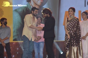 Photos from 'Varudu Kaavalenu’ Pre-Release Event - attended by Naga Shaurya, Ritu Varma, Allu Arjun, Trivikram Srinivas and other dignitaries.