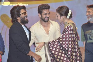 Photos from 'Varudu Kaavalenu’ Pre-Release Event - attended by Naga Shaurya, Ritu Varma, Allu Arjun, Trivikram Srinivas and other dignitaries.