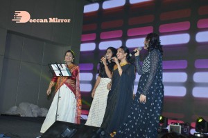 Varudu Kaavalenu Sangeet Event attended by Pooja Hegde, Ritu Varma and Naga Shaurya