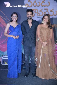 Varudu Kaavalenu Sangeet Event attended by Pooja Hegde, Ritu Varma and Naga Shaurya