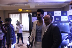 Varun Dhawan and Ananya Panday attend IIFA Press Conference