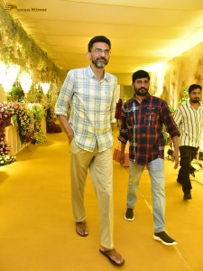 Varun Tej and Lavanya Tripathi's Wedding Reception attended by Chiranjeevi, Venkatesh, Naga Chaitanya, and other friends and family