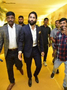 Varun Tej and Lavanya Tripathi's Wedding Reception attended by Chiranjeevi, Venkatesh, Naga Chaitanya, and other friends and family