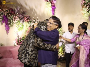 Varun Tej and Lavanya Tripathi's Wedding Reception attended by Chiranjeevi, Venkatesh, Naga Chaitanya, and other friends and family